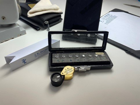 Polished Diamond Graduates