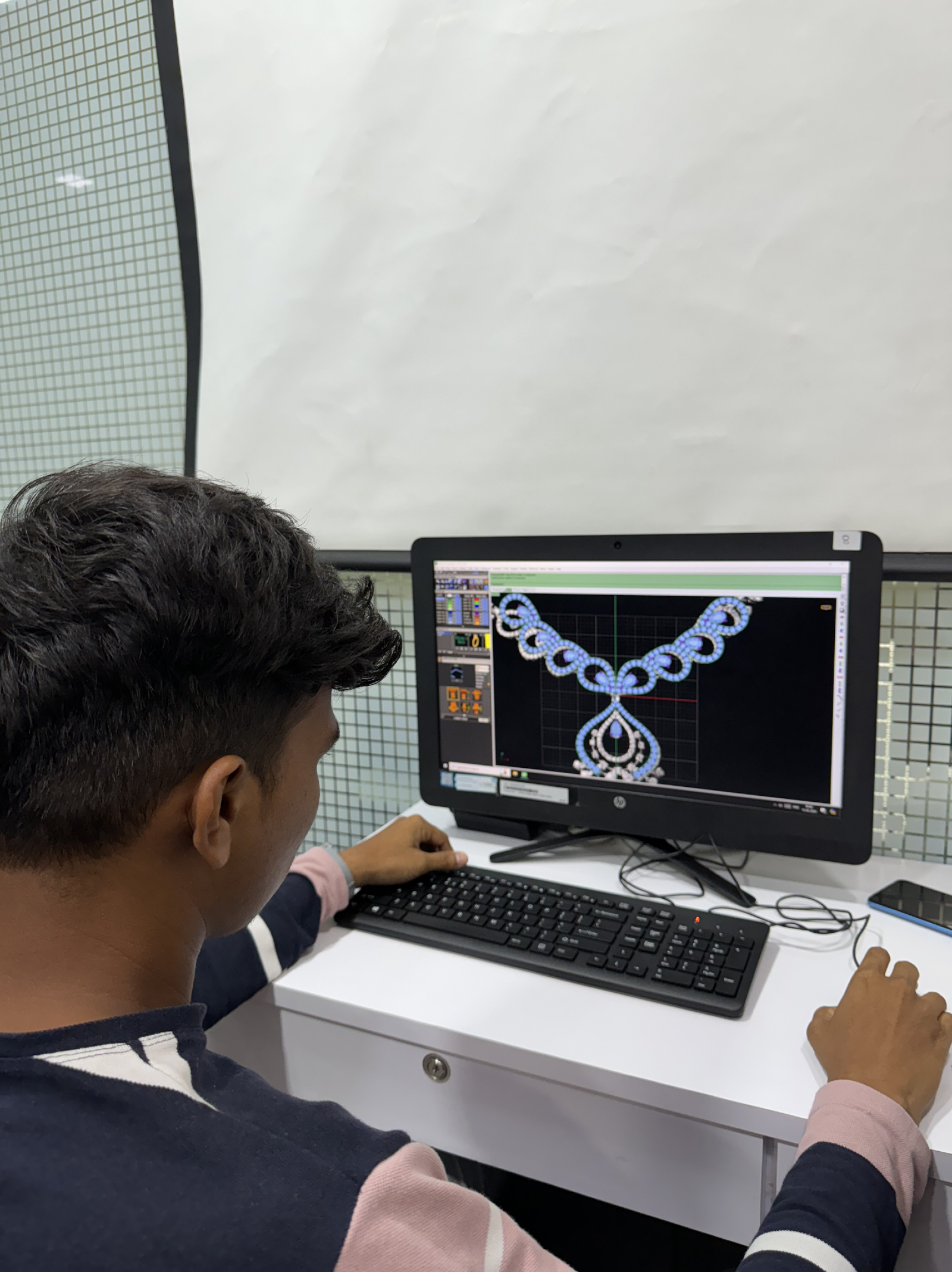diamond jewellery designing